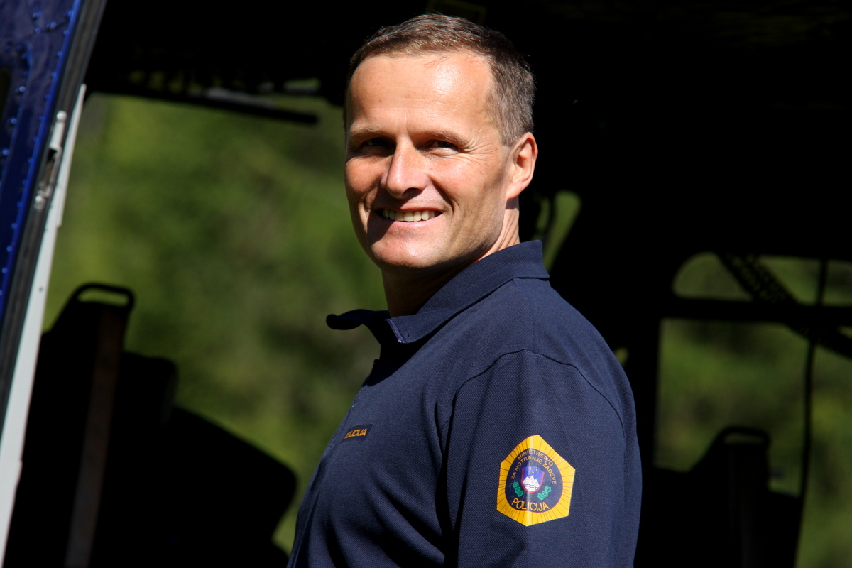 Robert Kralj, po pooblastilu vodja Letalske policijske enote