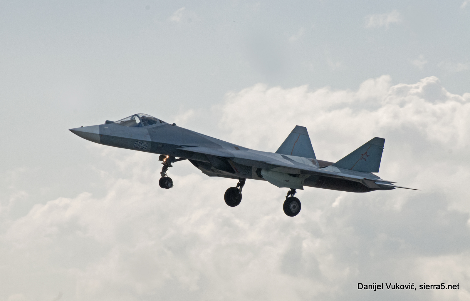 Su-57 is the new official name of the T-50; announced of the Commander of the Russian Air and Space Forces, ColGen Viktor Bondarev during MAKS 2017