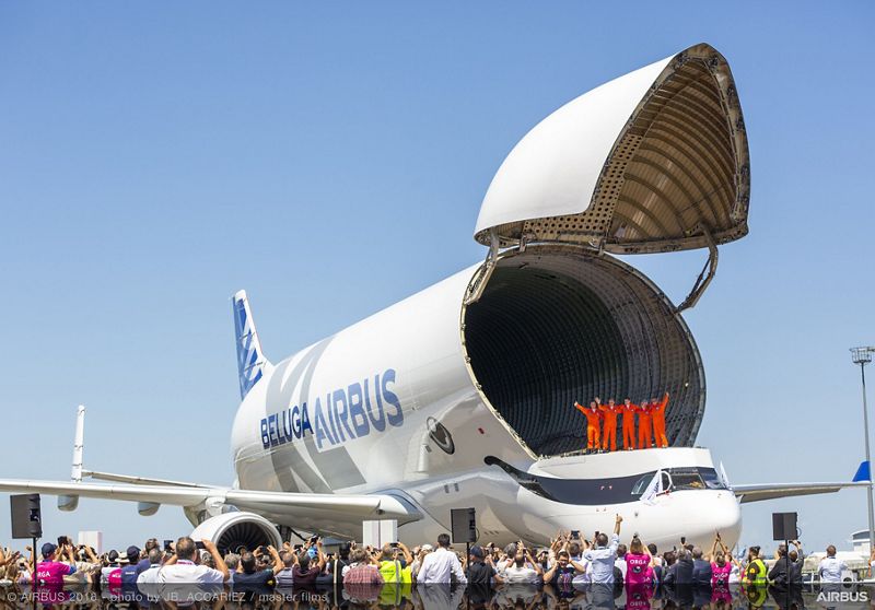 Beluga First Flight Arrival 001