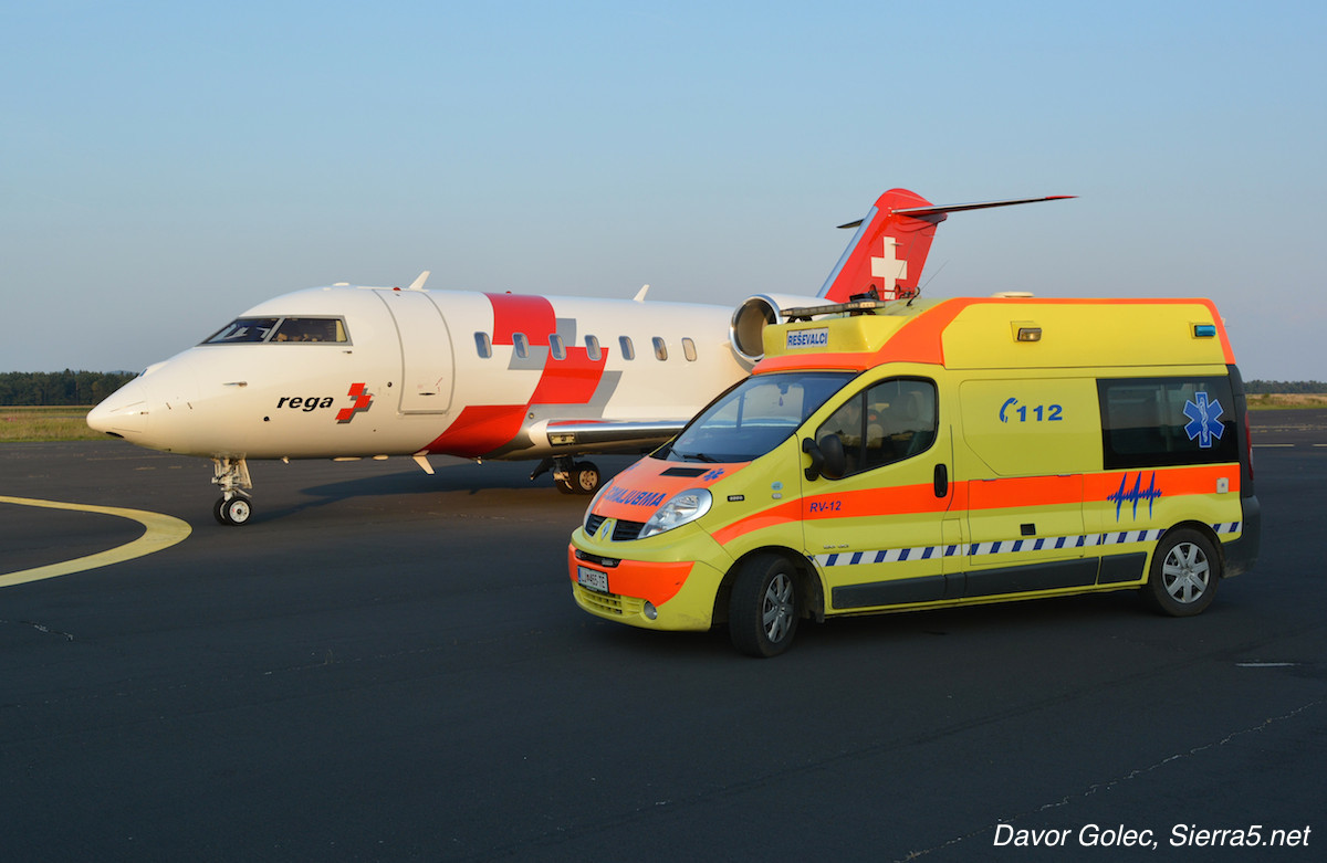 Letalo Rege na mariborskem letališču