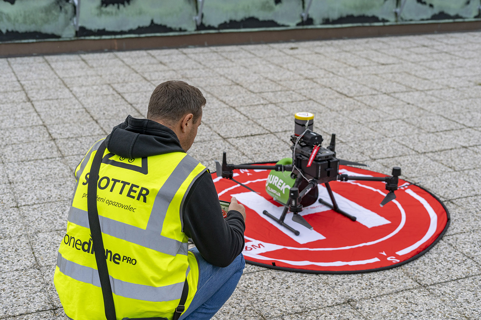 Priprave pred vzletom